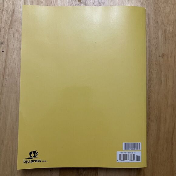 BJU Bob Jones Pre Algebra Student Worktext Homeschool Curriculum Second Edition - Picture 4 of 7